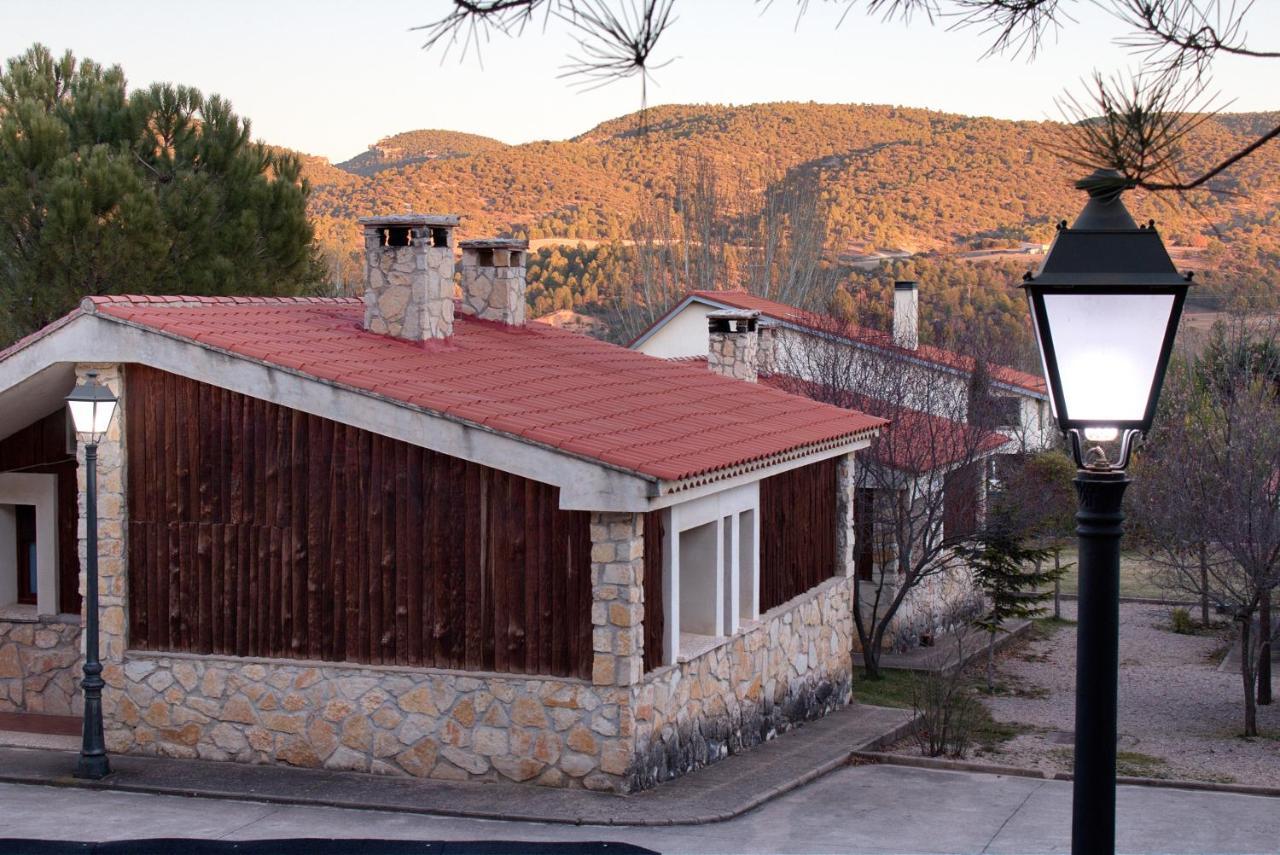Aventura & Relax Cabanas Pena La Higuera Villalba de la Sierra Bagian luar foto