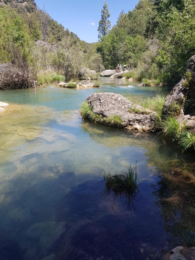 Aventura & Relax Cabanas Pena La Higuera Villalba de la Sierra Bagian luar foto