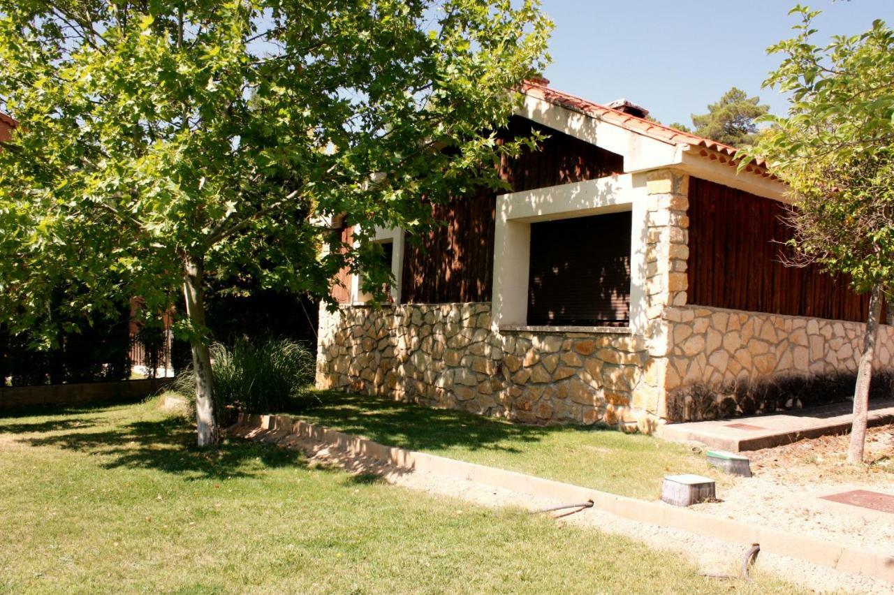 Aventura & Relax Cabanas Pena La Higuera Villalba de la Sierra Bagian luar foto